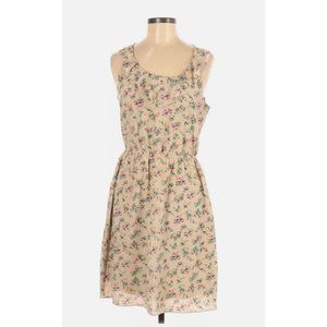 MAURICES Ivory Mesh Casual Dress